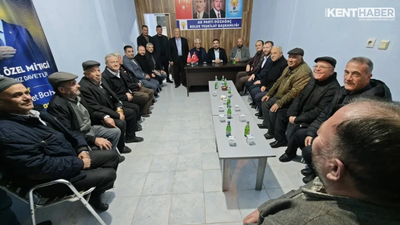AK Parti Afyonkarahisar İl Başkanı Dr. Özgür Kavak'tan Düzağaç Belde Teşkilatına Ziyaret - Detay Görsel 2