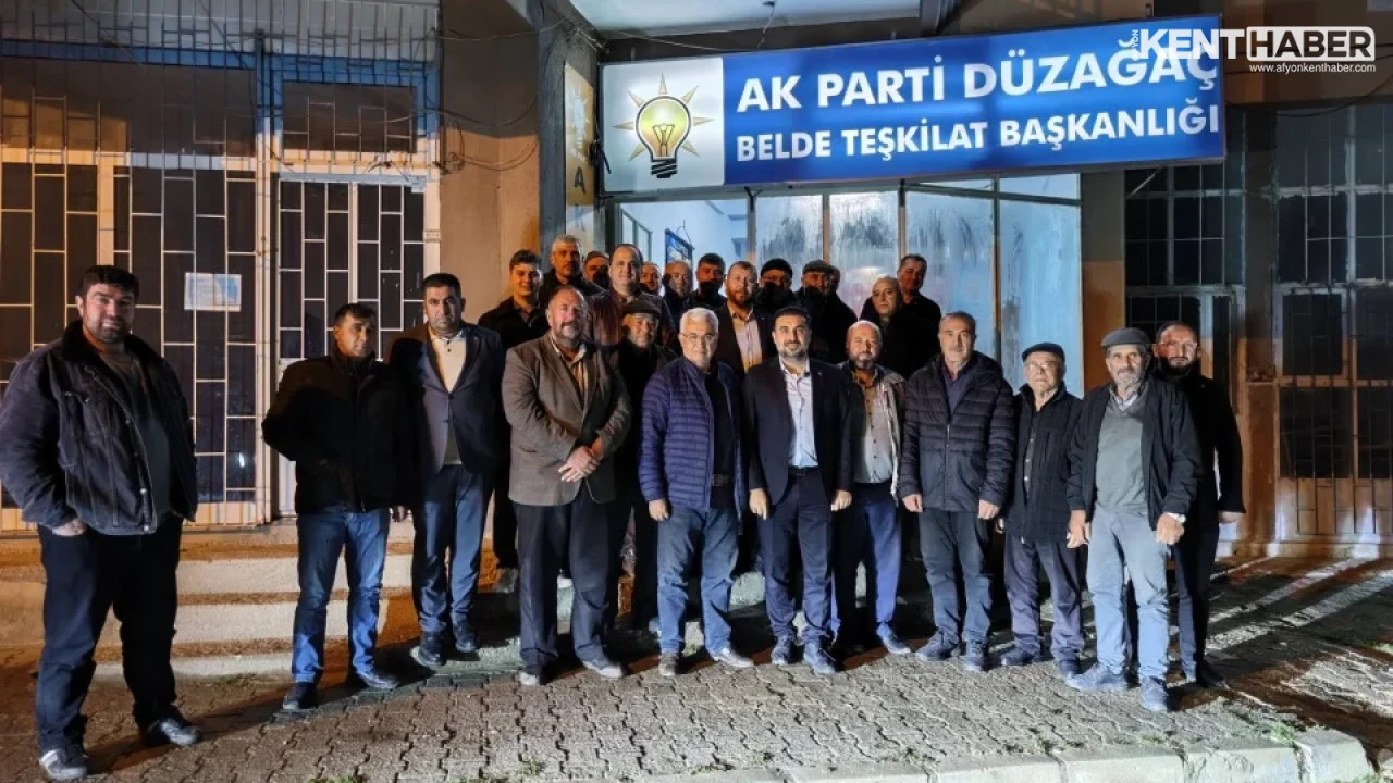 AK Parti Afyonkarahisar İl Başkanı Dr. Özgür Kavak'tan Düzağaç Belde Teşkilatına Ziyaret - Detay Görsel 4