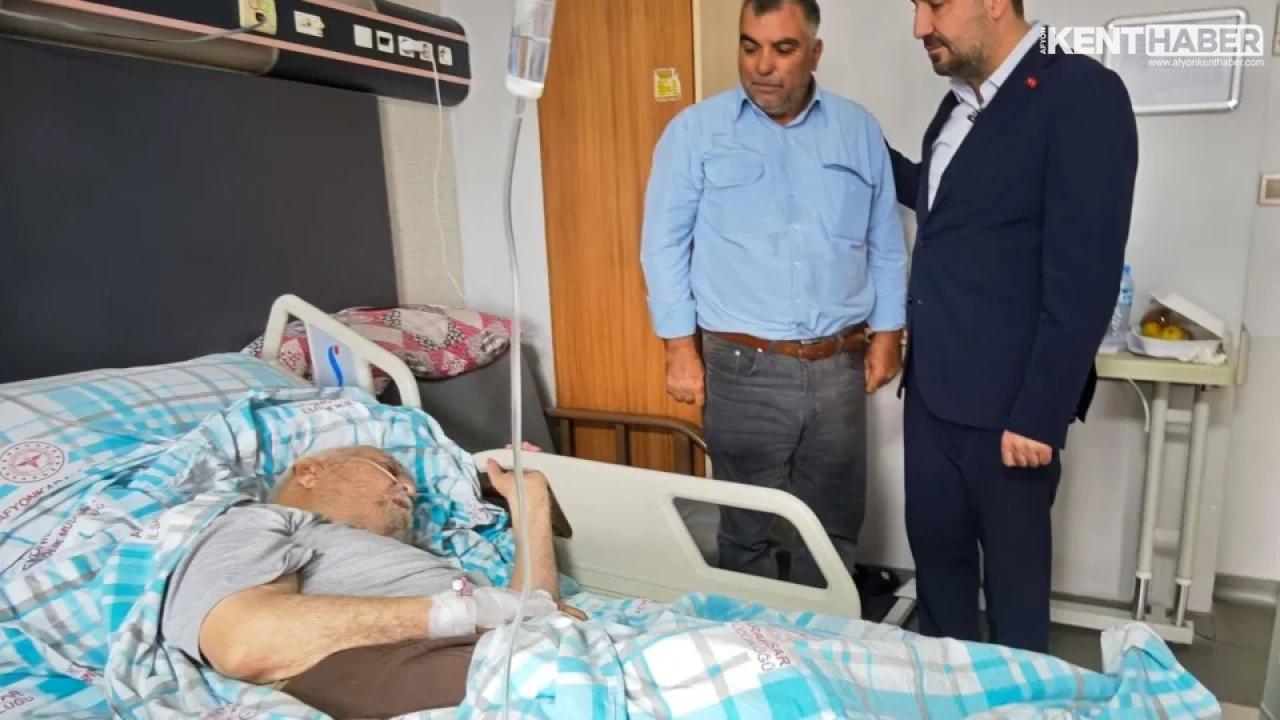 AK Parti Afyonkarahisar İl Başkanı Dr. Özgür Kavak'tan Hastane Ziyareti - Detay Görsel 2