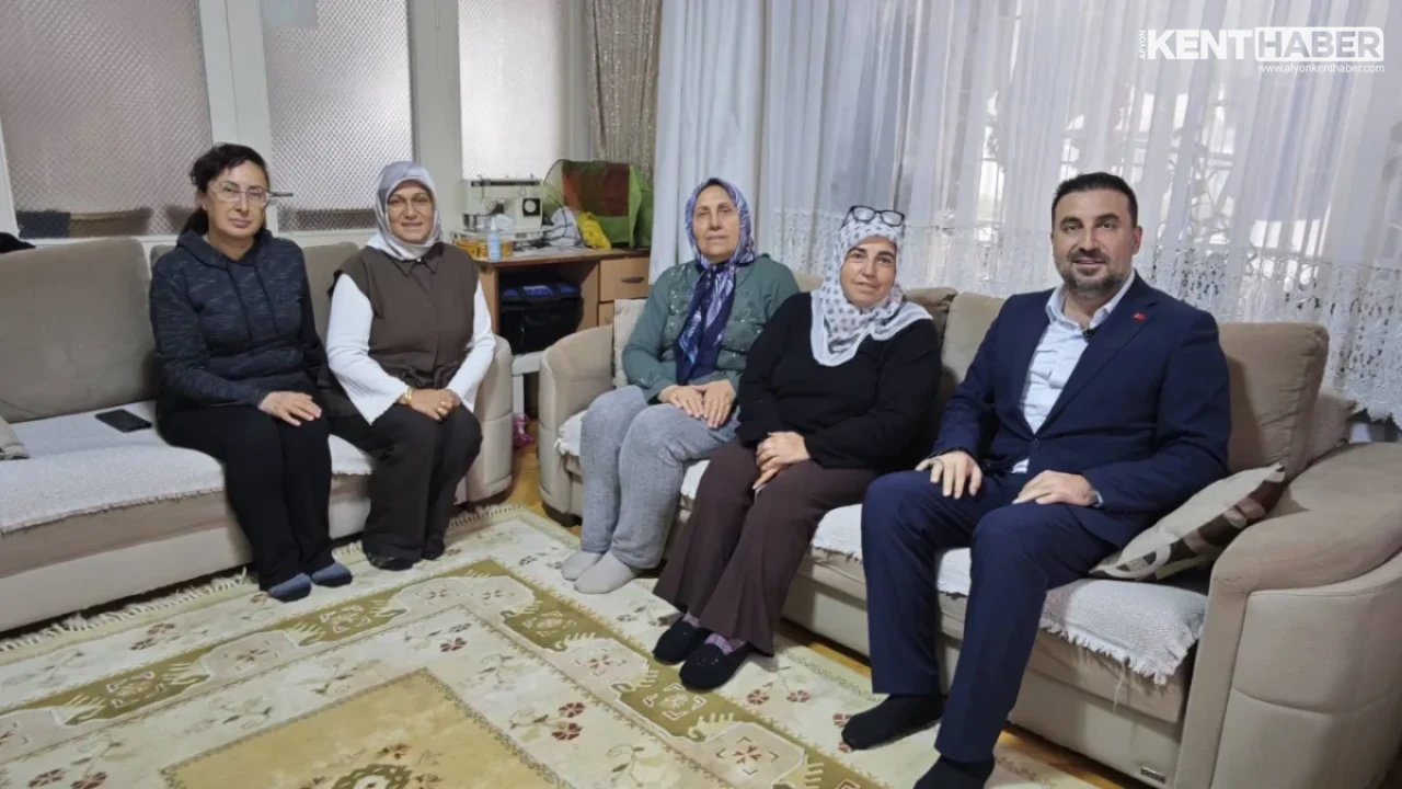 AK Parti Afyonkarahisar İl Başkanı Dr. Özgür Kavak’tan Geçmiş Olsun Ziyareti
