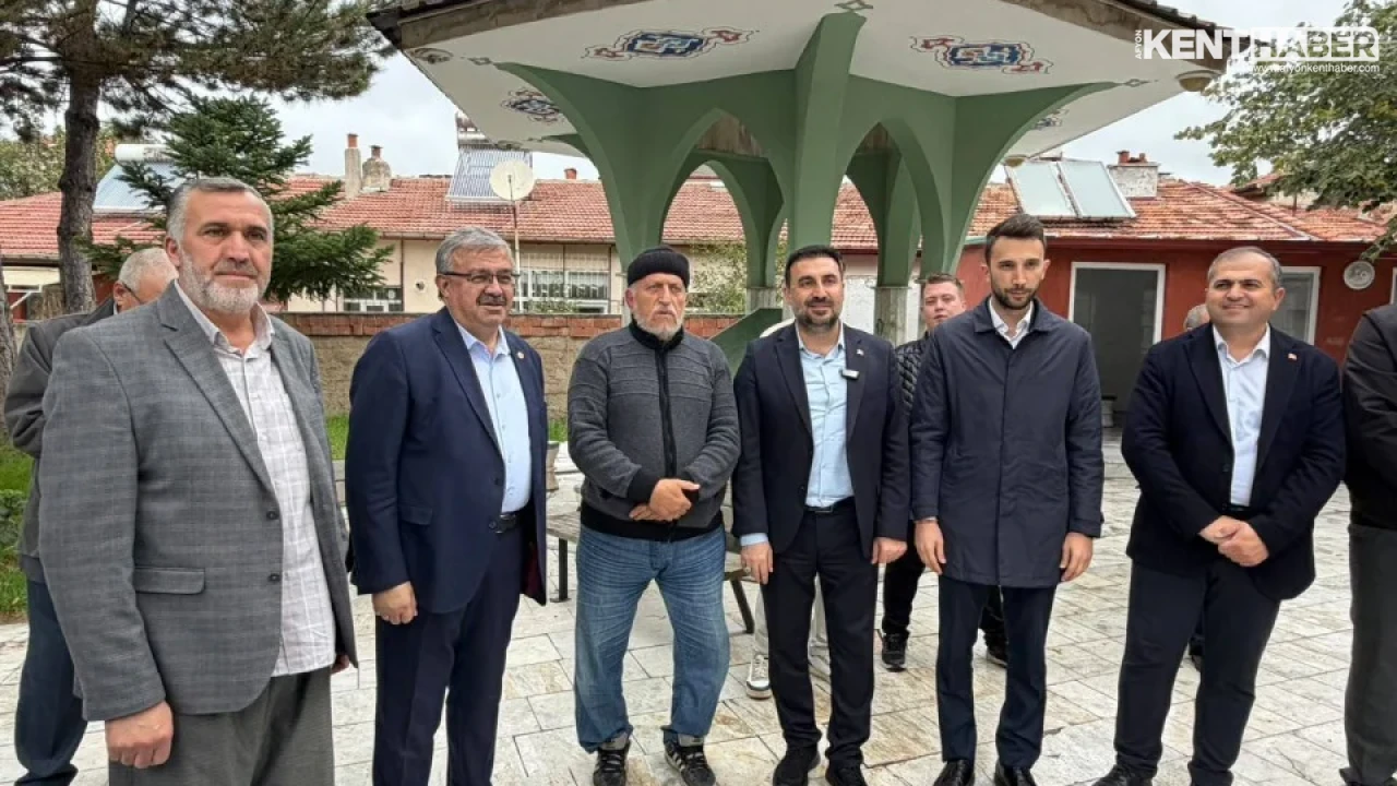 AK Parti Heyetinden Afyonkarahisar Fatih Mahallesi'nde Esnaf ve Cami Ziyareti - Detay Görsel 1