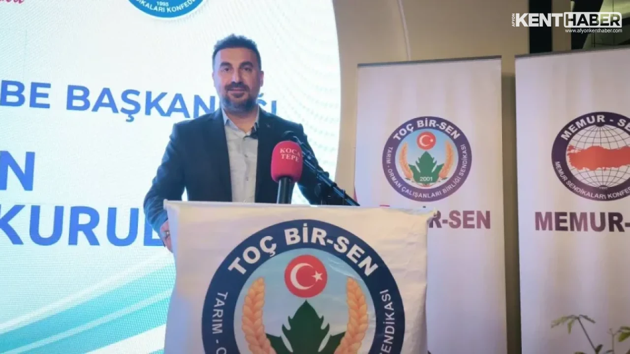AK Parti Afyonkarahisar İl Başkanı Dr. Özgür Kavak TOÇ BİR-SEN Genel Kurulu'na Katıldı - Detay Görsel 2