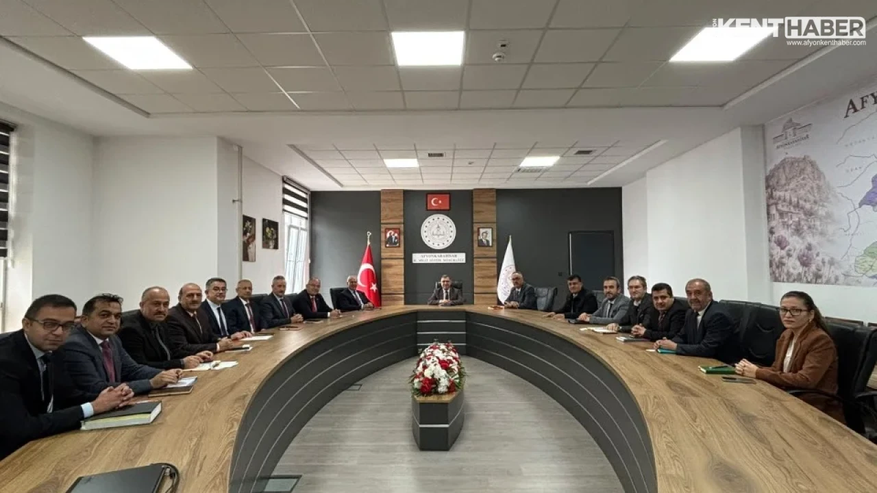 Afyonkarahisar İl Milli Eğitim Müdürlüğü'nde Haftalık Değerlendirme Toplantısı gerçekleştirilecek - Detay Görsel 3