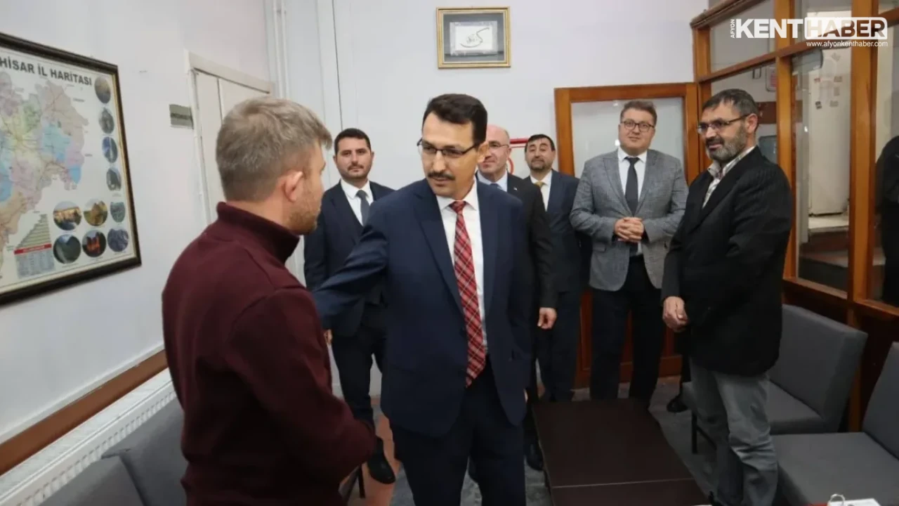 Afyonkarahisar İl Müftüsü Dr. Ali Hayri Çelik Müftülük Birimlerini Ziyaret Etti - Detay Görsel 2