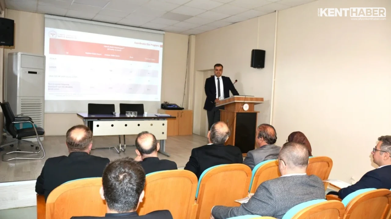 Afyonkarahisar'da 1. Basamak Sağlık Hizmetleri Değerlendirme Toplantısı Gerçekleştirildi - Detay Görsel 1