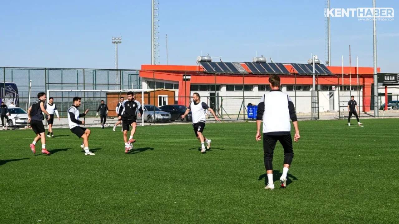 1923 Afyonkarahisarspor Kulu Maçı Hazırlıklarını Hız Kesmeden Sürdürüyor