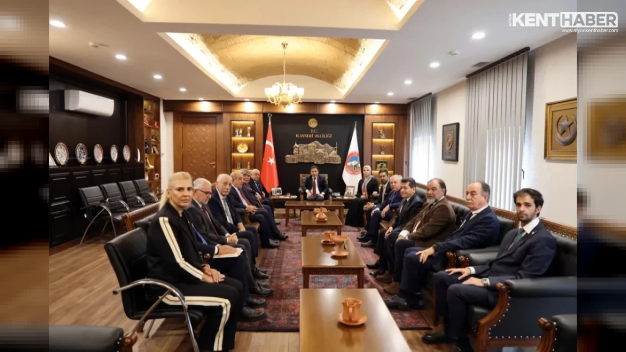 Türk Dünyasının Önemli Kalemleri Talas Belediyesi ve Kayseri’yi Ziyaret Etti