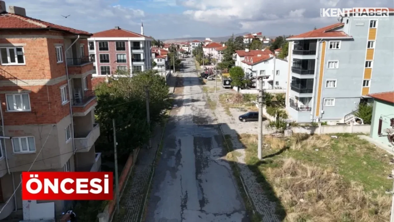 Bolvadin’de Ertuğrul Gazi Caddesi İçin 2,5 Milyon TL’lik Asfalt Yatırımı Başlatıldı - Detay Görsel 1