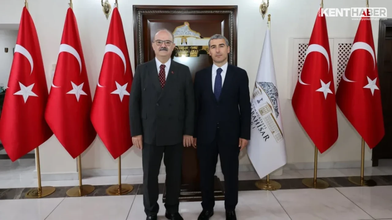 Kültür ve Turizm Bakan Yardımcısı Serdar Çam’dan Afyonkarahisar Valisi Naci Aktaş’a Ziyaret