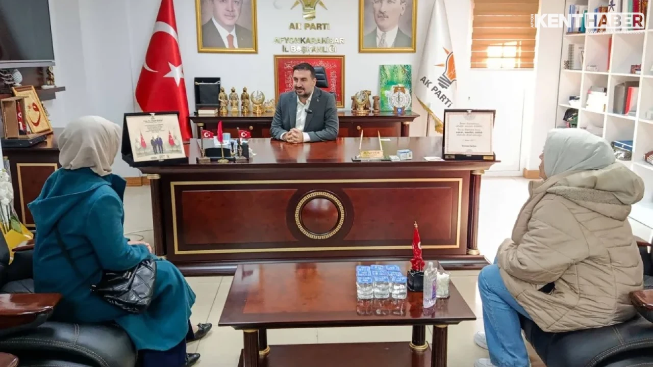 AK Parti Afyonkarahisar İl Başkanlığı'nda Vatandaş Buluşması ve Halk Günü Gerçekleşti - Detay Görsel 1