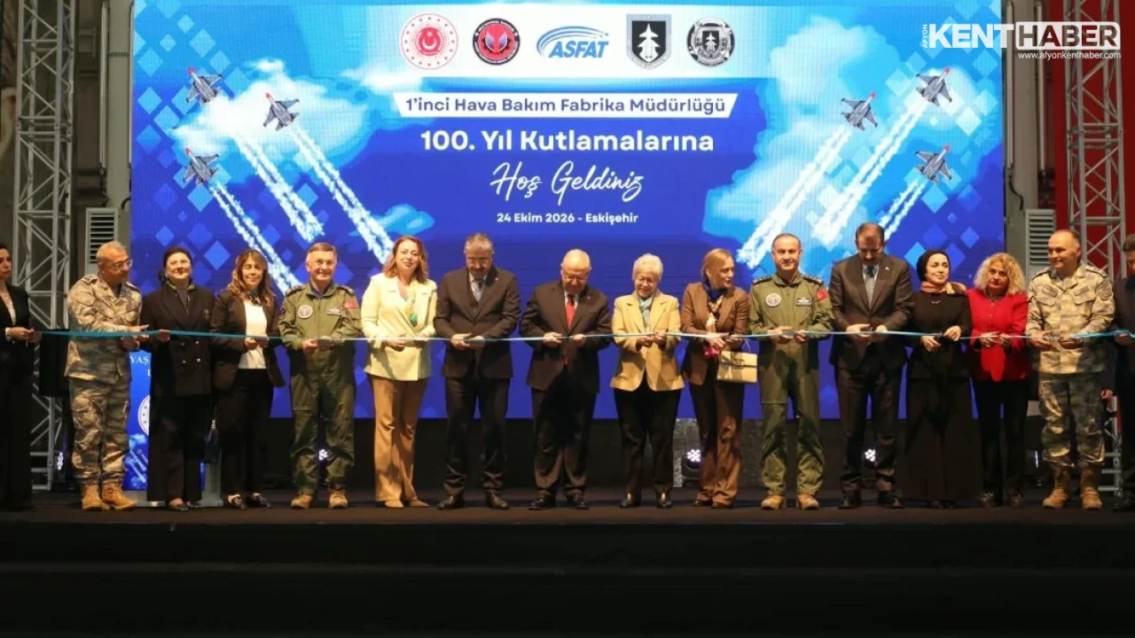 Bakan Yaşar Güler Eskişehir'de 1 inci Hava Bakım Fabrikasının Asırlık Gururuna Ortak Oldu - Detay Görsel 1