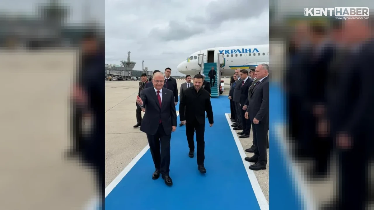 Bakan Yaşar Güler, Ukrayna Devlet Başkanı Volodimir Zelenski ile Bir Araya Geldi