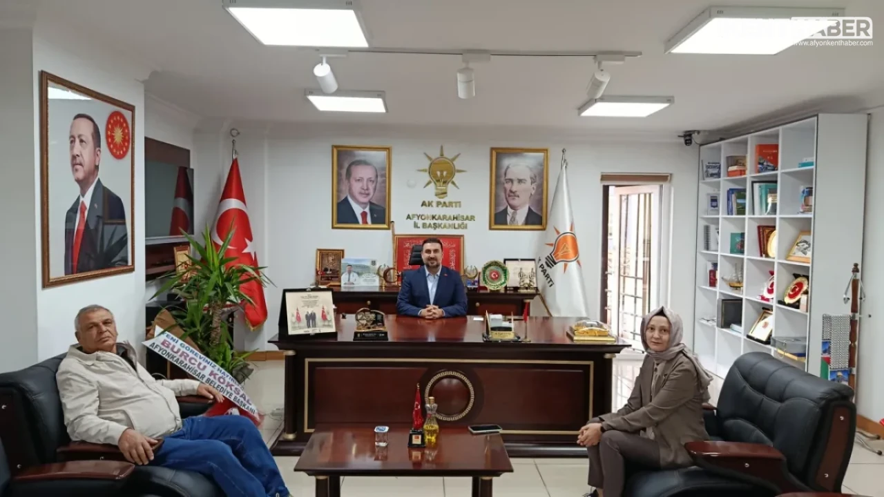 AK Parti Afyonkarahisar İl Başkanlığı’nda Anlamlı Ziyaret ve Kabul
