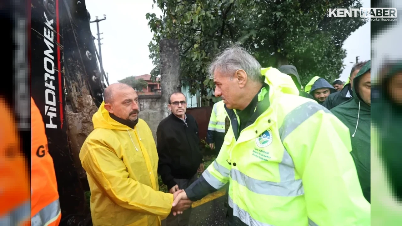 Sakarya’da Sel ve Taşkın Alarmı: Vali Doğan ve Başkan Alemdar Sahada