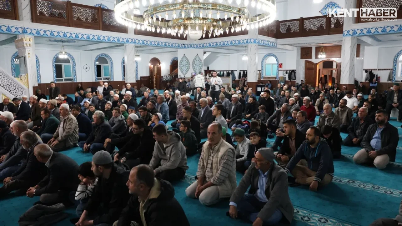 Sandıklı’da Camiler ve Din Görevlileri Haftası Coşkusu Merkez Camii’nde Kutlandı