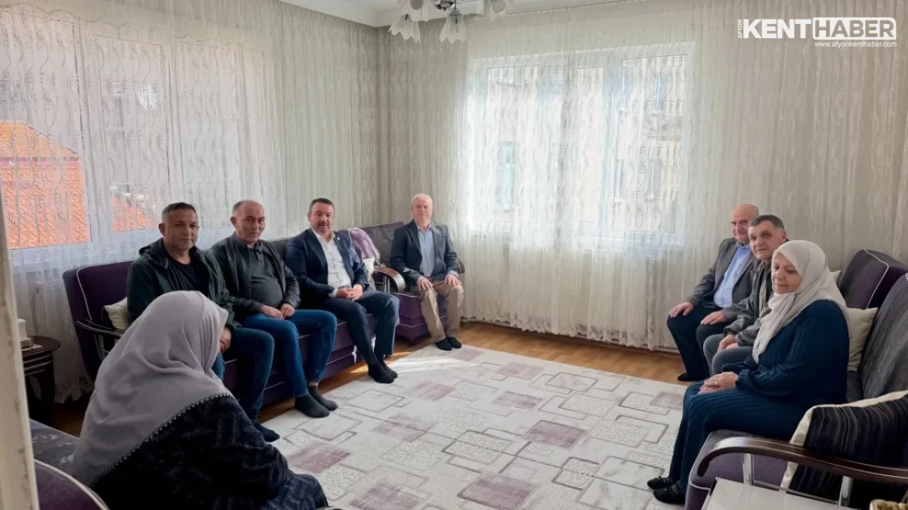 Sandıklı Belediye Başkanı Adnan Öztaş’tan Taziye Ziyaretleri
