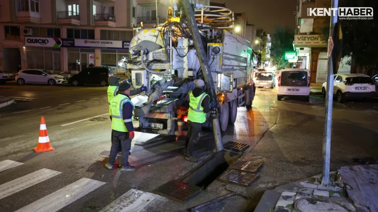 Afyonkarahisar Belediyesi’nden Olası Sel ve Su Baskınlarına Karşı Sıkı Önlem