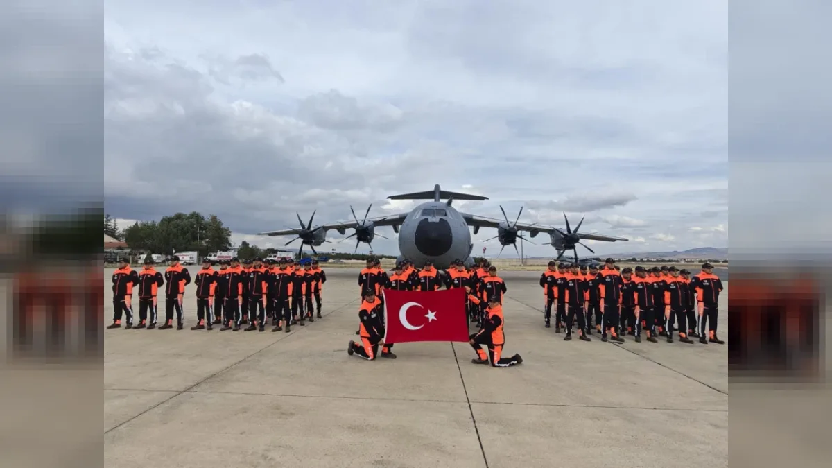 TSK İnsani Yardım Tugayı’ndan Mürted’de Kritik A400M Uçak Yükleme Eğitimi