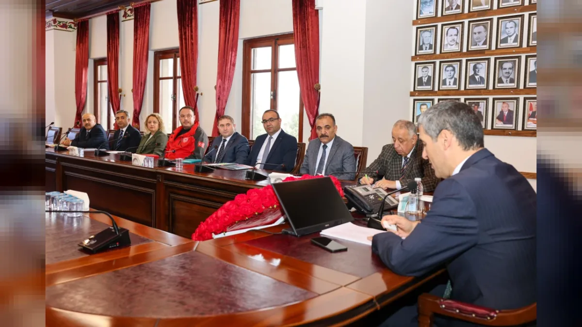 Afyonkarahisar Valisi Dr. Naci Aktaş Başkanlığında Değerlendirme Toplantısı gerçekleştirilecek
