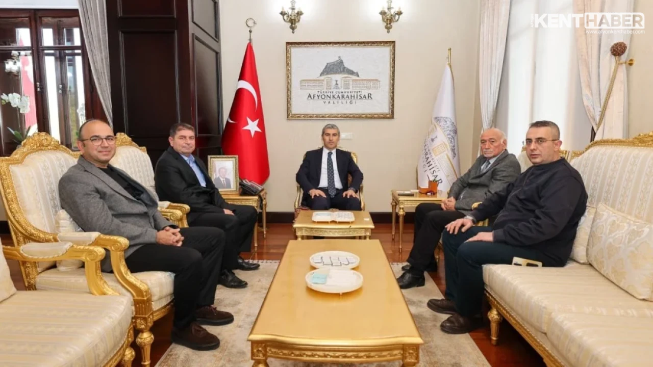 Afyonkarahisar Valisi Dr. Naci Aktaş, Turizm ve İş Dünyası Temsilcilerini Kabul Etti - Detay Görsel 3