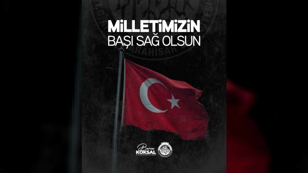 Afyonkarahisar Belediye Başkanı Burcu Köksal’dan Şehit Polis Memuru Tayfun Akalan İçin Başsağlığı Mesajı