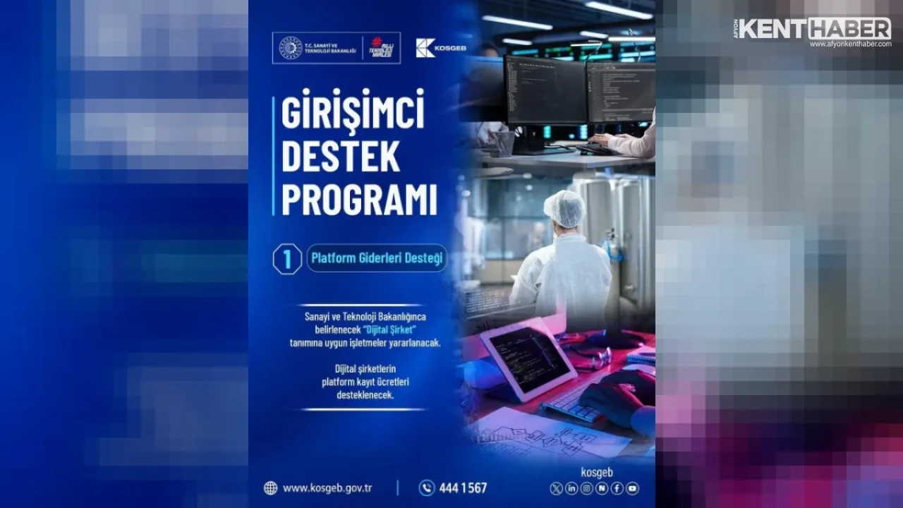 Afyonkarahisar’da Girişimcilere KOSGEB İş Kurma Desteği Çağrısı
