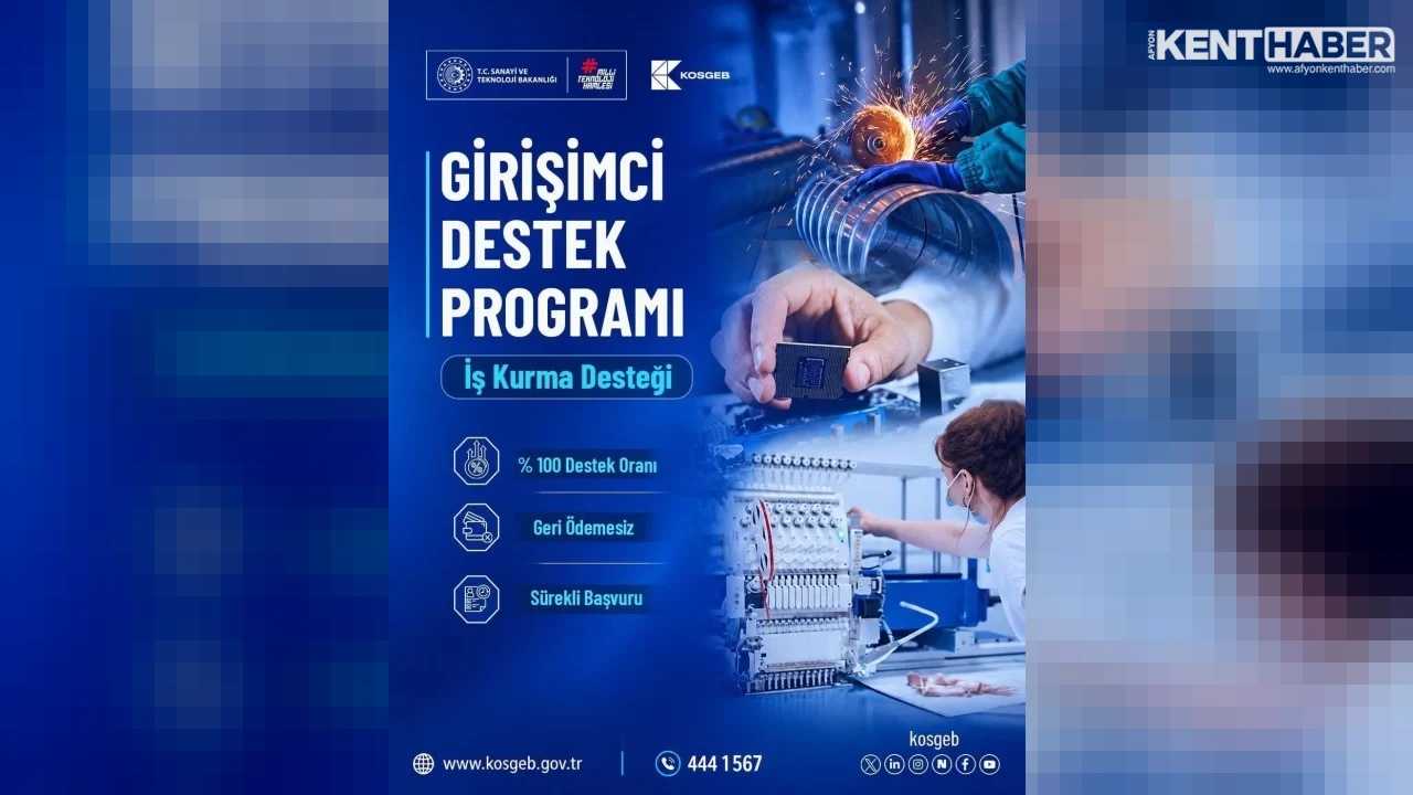Afyonkarahisar'da Girişimcilere KOSGEB İş Kurma Desteği Çağrısı - Detay Görsel 3